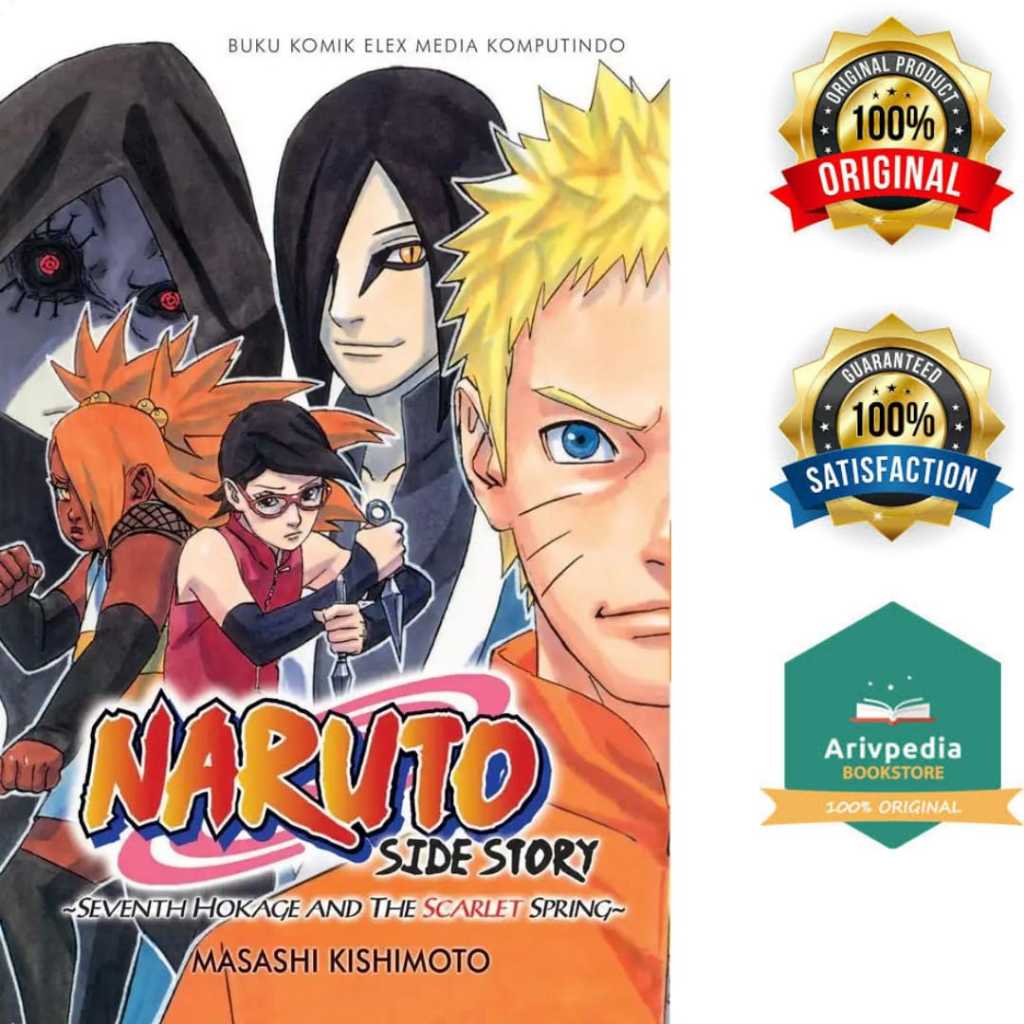 Naruto Side Story Seventh Hokage And The Scarlet Spring (Edisi 2024)
