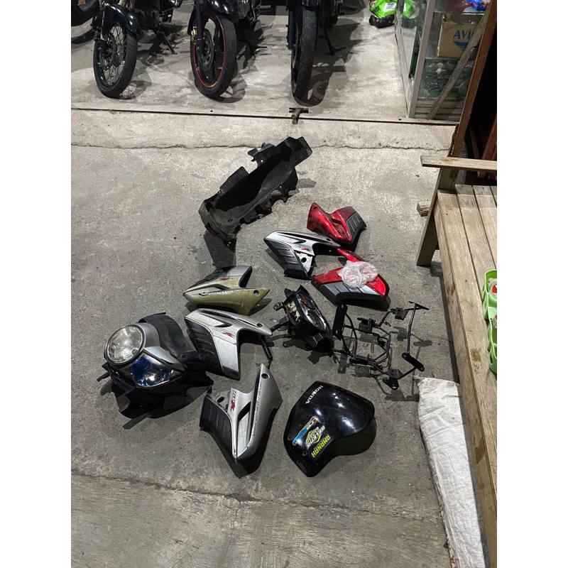 lampu depan tiger pece original copotan motor