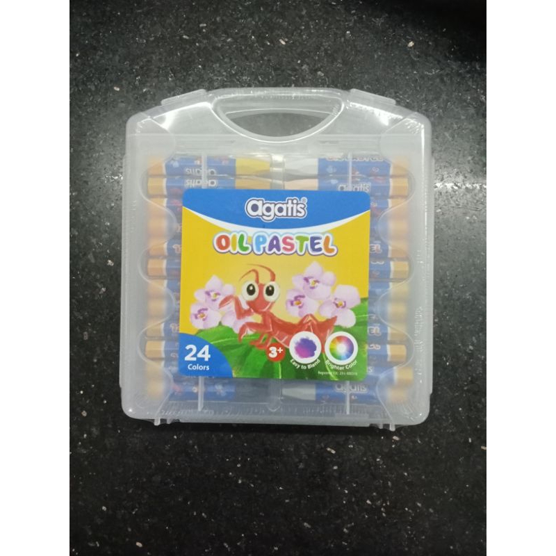 

Crayon / Oil Pastel 24Warna Agatis OH-OP-2401