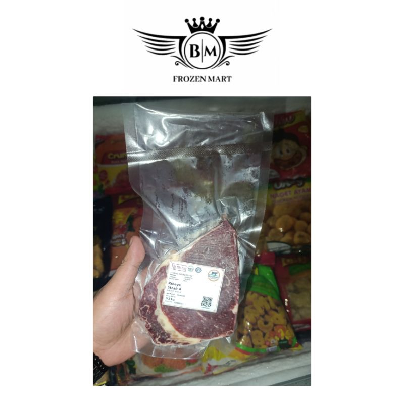 

Steak Rib Eye 200gr. ( GRADE A Quality)