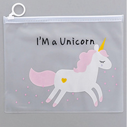 

Tempat Pensil Resleting Transparan Unicorn / Dino / Kaktus / Little Chick