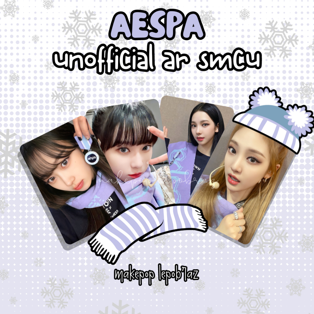 [PC REPLIKA] AESPA AR SMCU EXPRESS KARINA GISELLE NINGNING WINTER