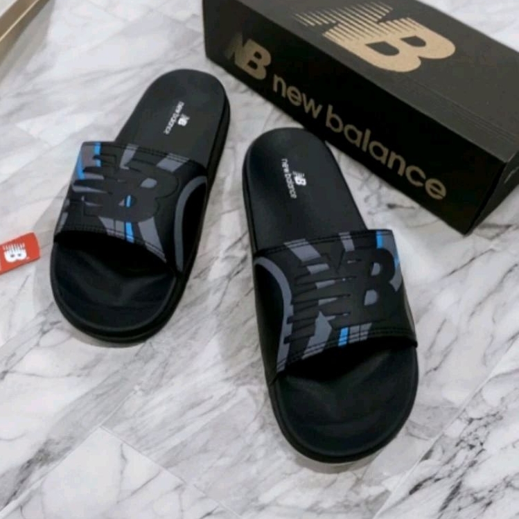 SENDAL SLIP SLOP NB NEW BELENCE SANDAL DISTRO COUPLE PRIA/WANITA MASA KINI FREE BOX