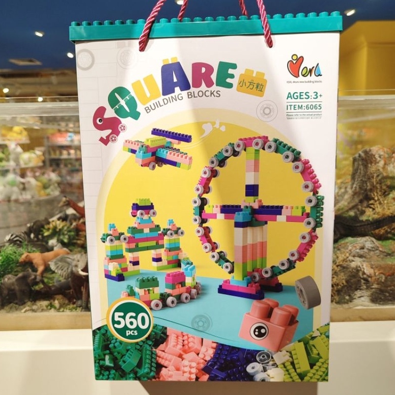 KODE W6L 28pc 56pc SQUARE BUILDING BLOCKS  BALOK SUSUN KKV  MAINAN BEST SELLER  MAINAN EDUKASI ANAK 