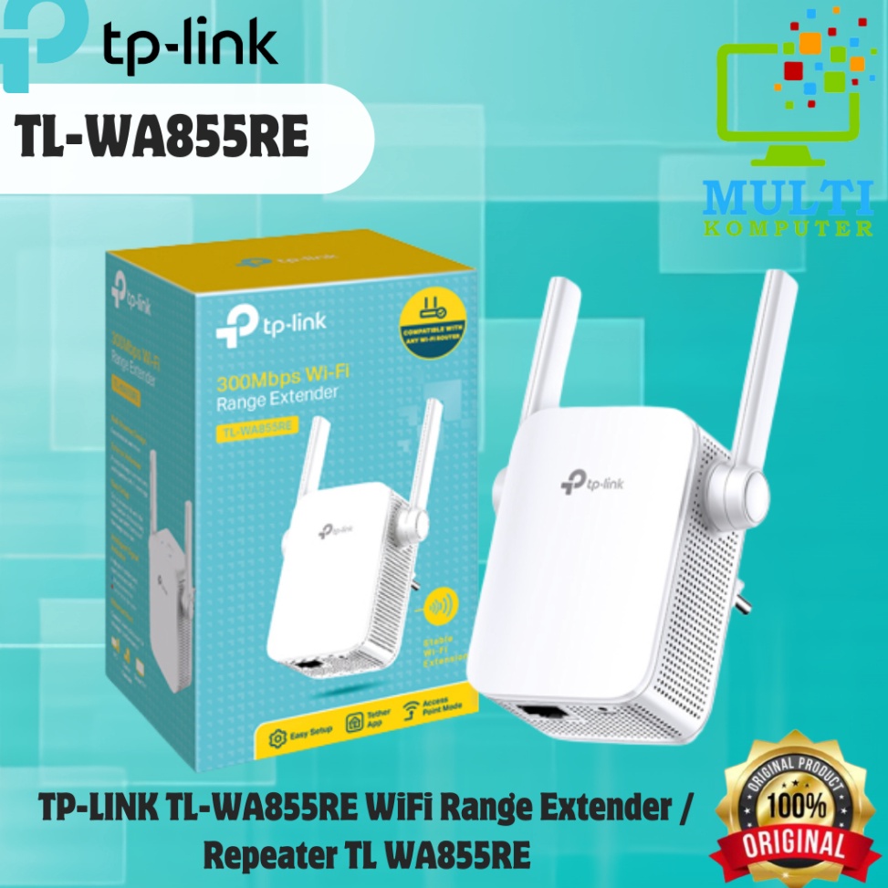 WiFi Range Extender TPLINK 3Mbps TLWA855RE  Wifi extender tplink i GN4
