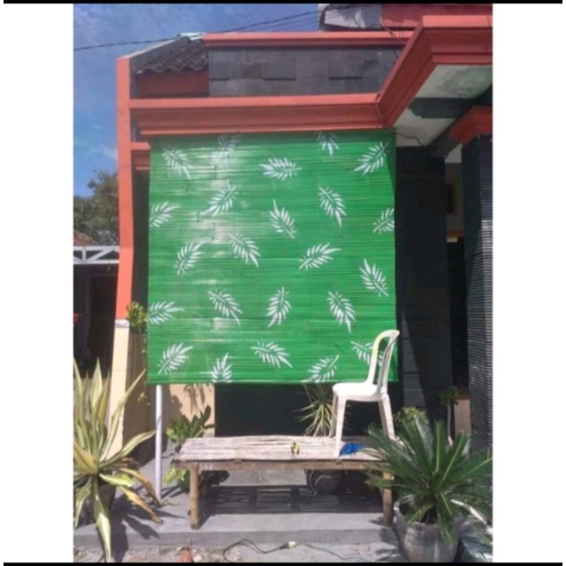 wide/kire/kiray bambu depan rumah /kirey /tirai bambu ooutdor