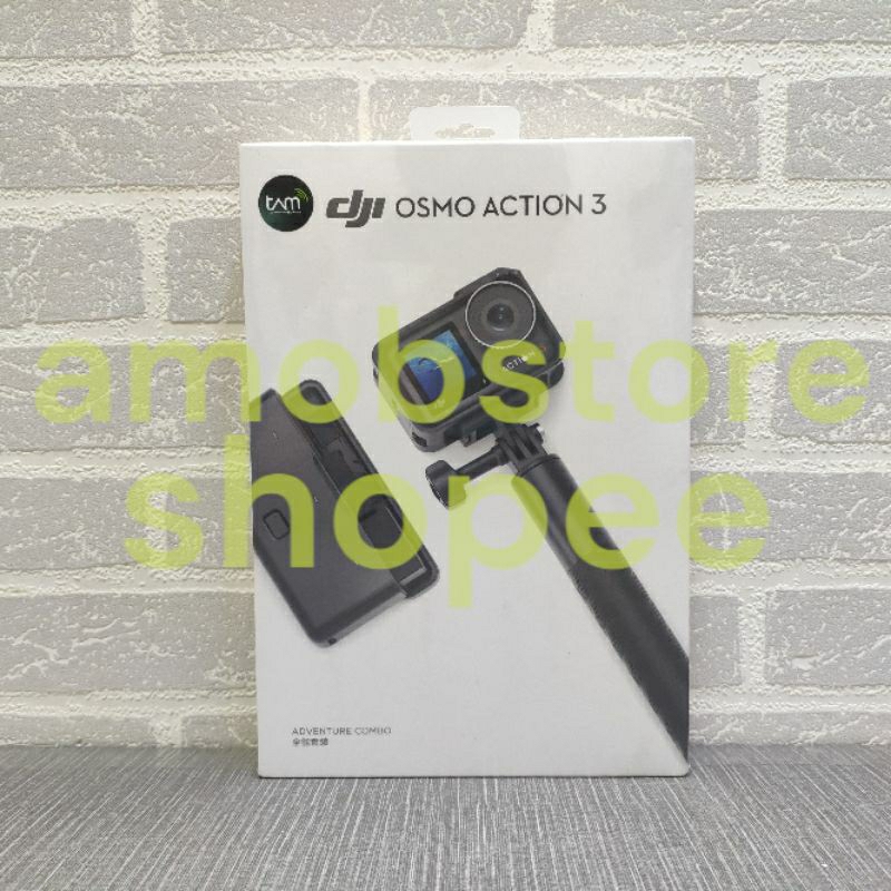 Dji Osmo Action 3 Adventure Combo New BNIB Resmi TAM 1 Tahun
