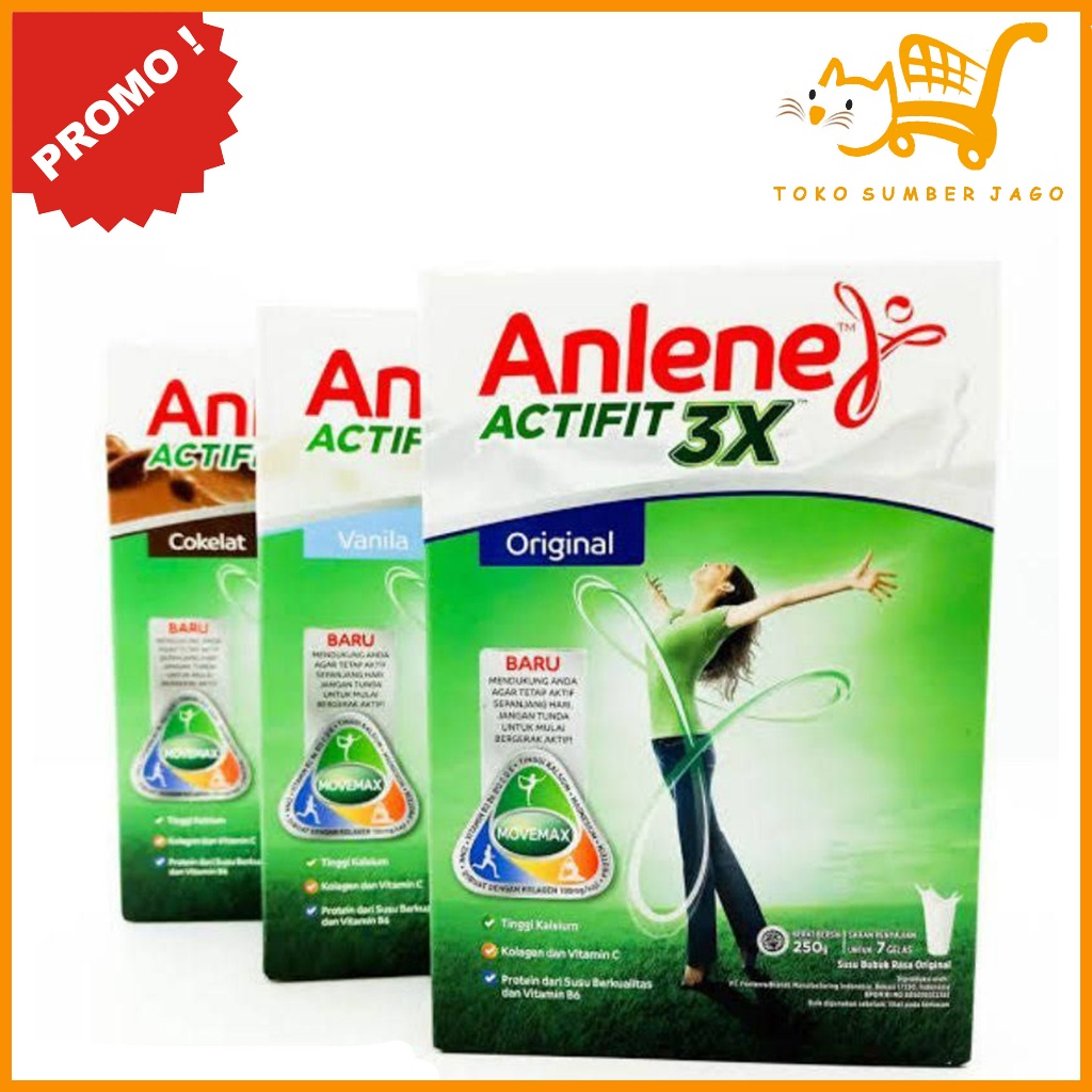 

Anlene Actifit 3X Susu Bubuk Dewasa