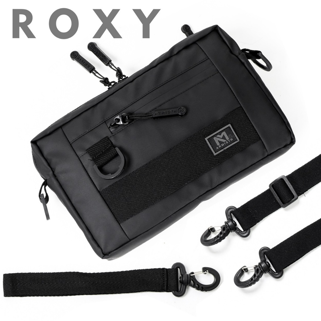 Armisth Hand Bag Pria Roxy Waterproof / Clutch Bag Cowo Anti Air / Tas Tangan Dompet