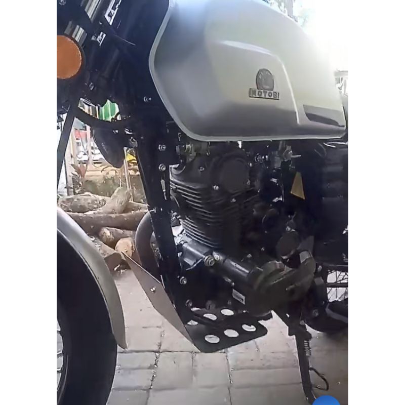 skidplate cover pelindung mesin Honda CB GL Tiger Megapro W175 japstyle scorpio thunder