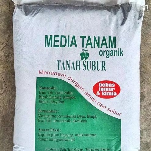 KODE A24N TANAH SUBUR  Media tanam karungan tanah subur