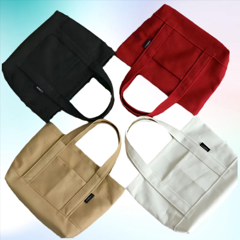 TOTEBAG KANVAS MINI / TOTEBAG WANITA / TAS BAHU KEKINIAN