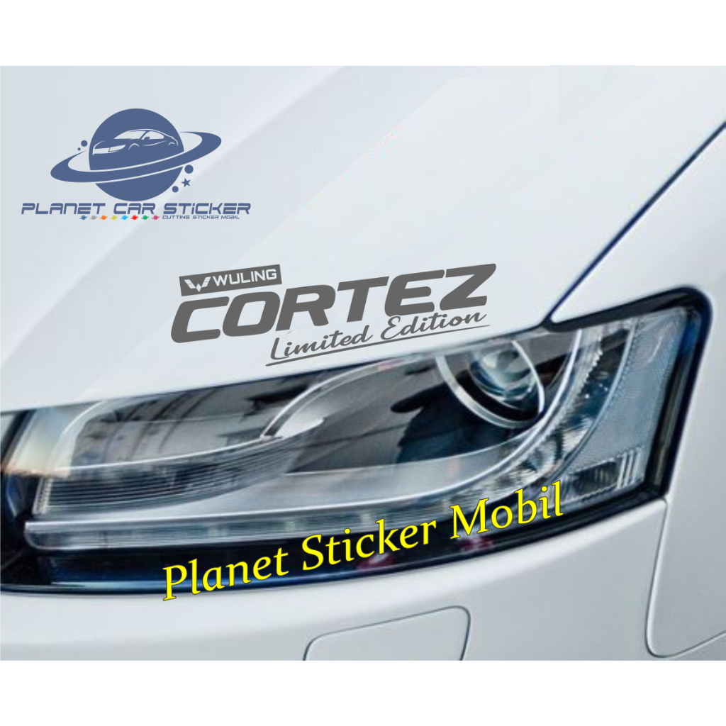 sticker cortez stiker kap mobil wuling cortez s cortez ct limited edition kap