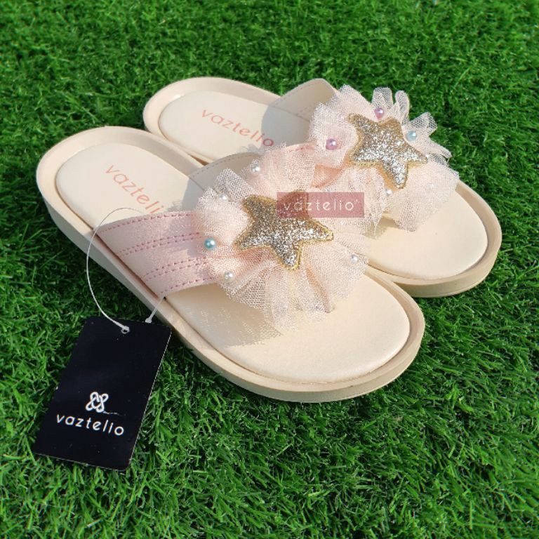 KODE X95F 3 WARNAJENNIE Sandal JapitJepit Korea Girls Kids Anak Perempuan Cewek Cantik Lucu Bintang 