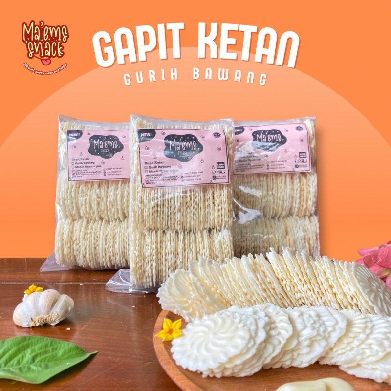 

Gapit Ketan Khas Lamongan - Gurih Bawang