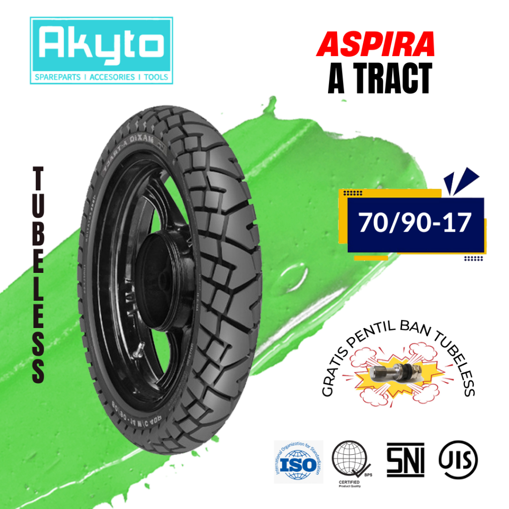 BAN ASPIRA A TRACT / BAN TUBELESS / BAN MOTOR RING 17 / BAN R17 / BAN LUAR / BAN TUBELESS / BAN MOTO