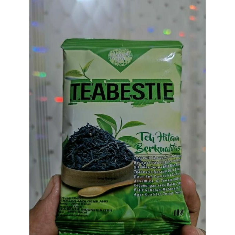 

TEABESTIE TEH HITAM TEH DIET KEMASAN SACHET 10 GR