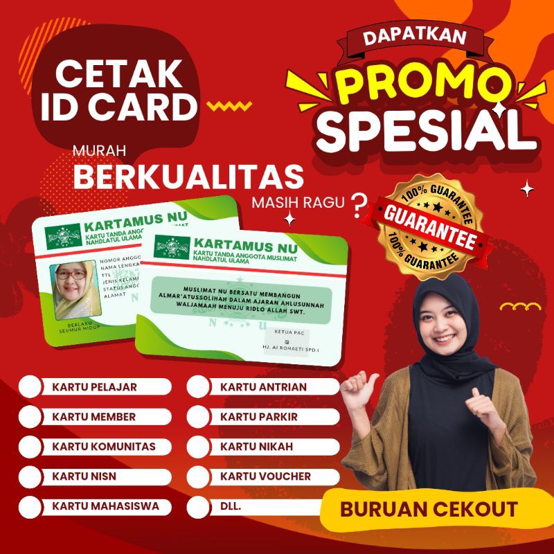 

CETAK ID CARD SATUAN - CETAK ID CARD - CETAK ID CARD CUSTOM - CETAK ID CARD PREMIUM TERMURAH NO. 1