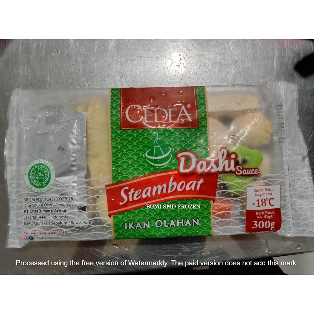 

Cedea Steamboat Set 300gr