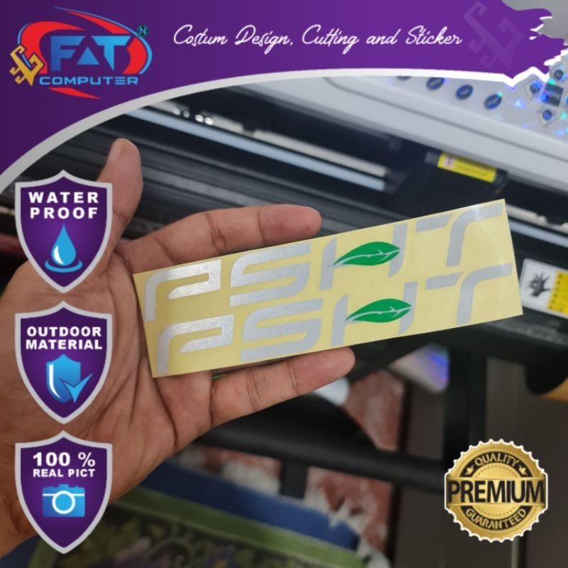 

Stiker Reflektif 2 pcs Sudah Pola Cutting PSHT 1922