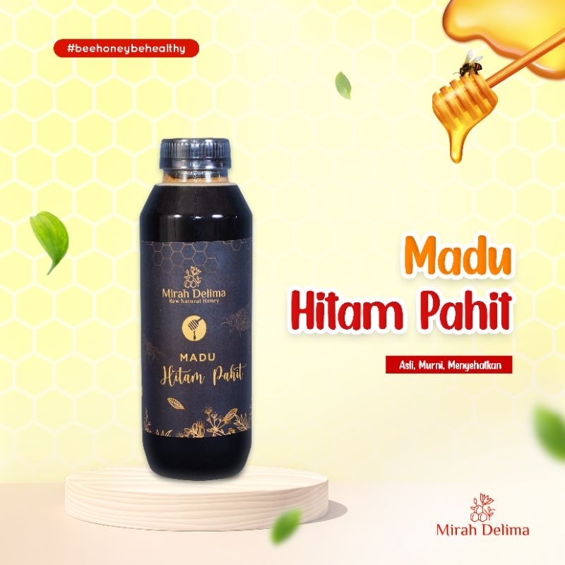 

Madu Hitam Pahit - Raw Natural Honey - 500 ml