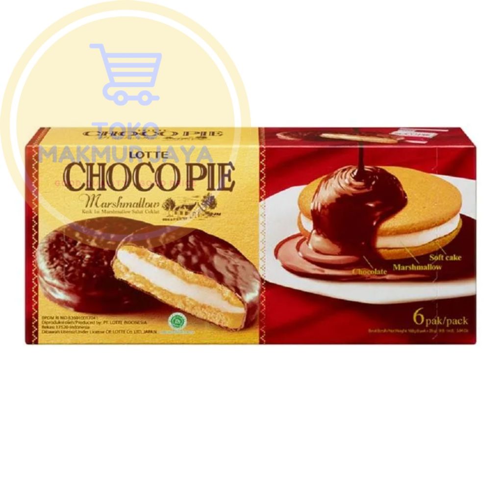 

LOTTE CHOCOPIE SNACK BOX | 12pcs