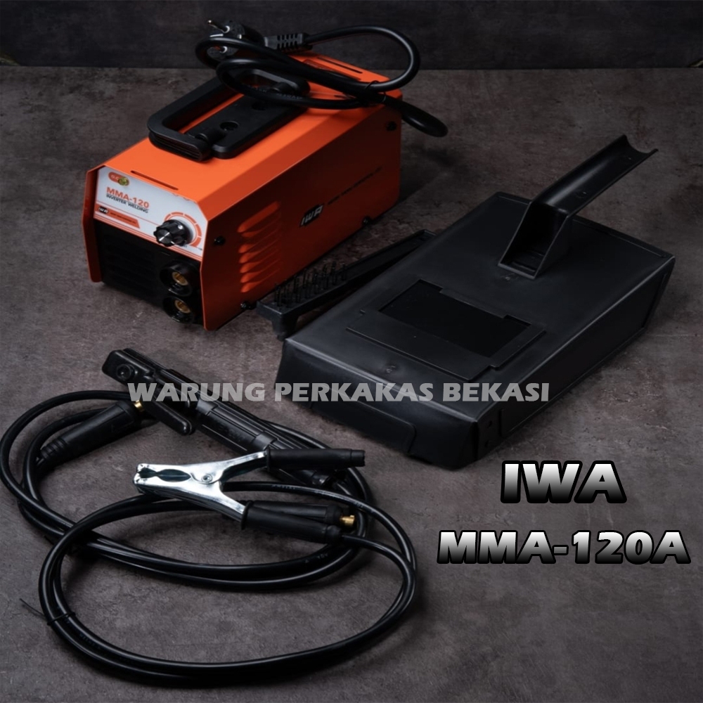 SALE IWA LOW WATT Mesin Las Inverter mesin las listrik 450 watt MMA 120A IGBT 450watt / Mesin las mi