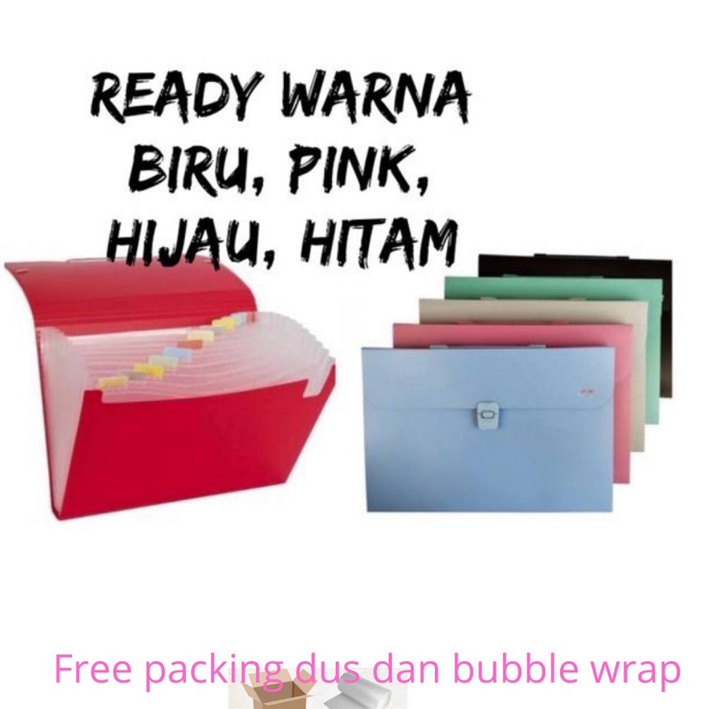 

KODE V79P Expanding file folio atau map harmonika