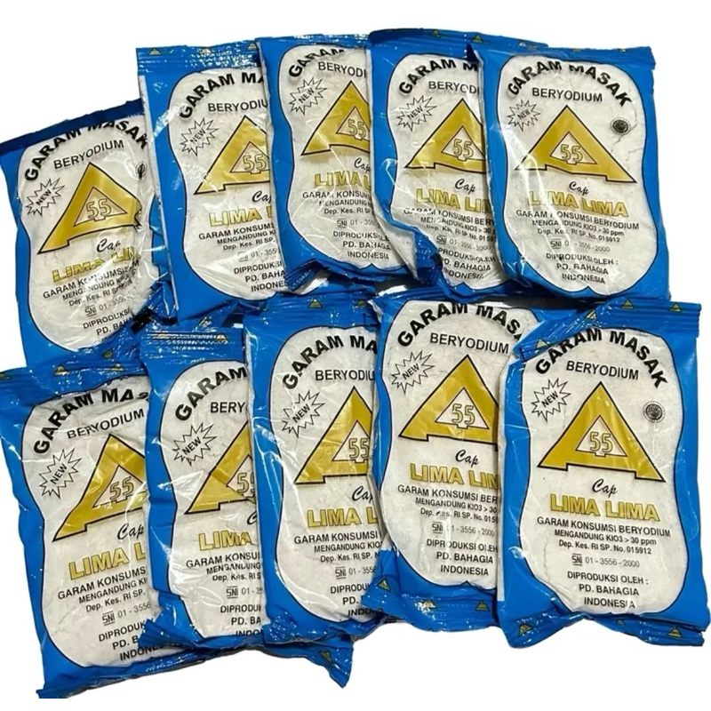 

10 pcs garam masak a lima lima uk 100gram