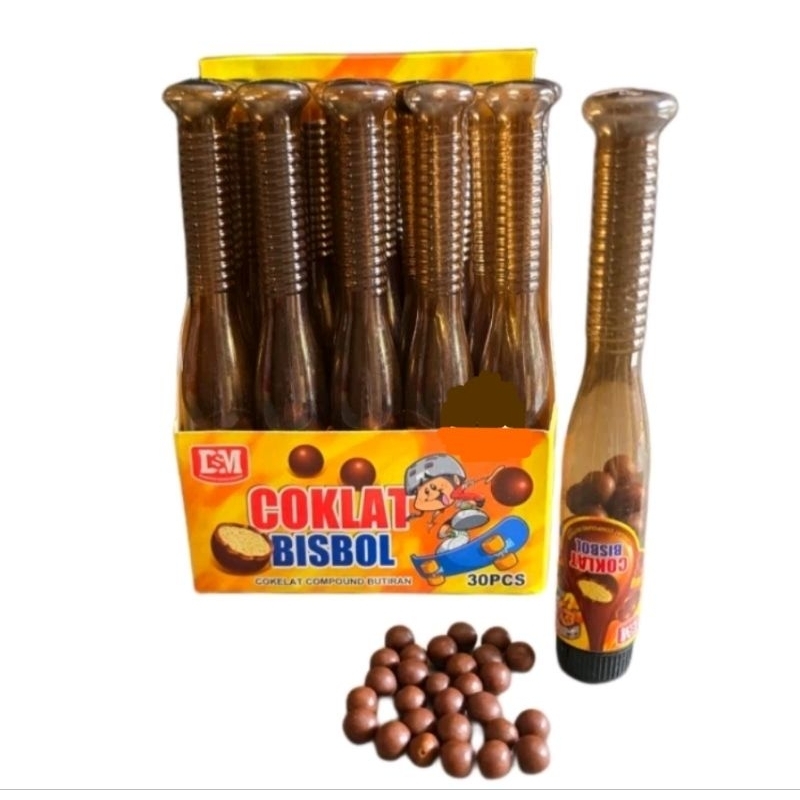 

DSM Coklat Bisbol Cokelat Compound Biskuit Isi 30 Pcs