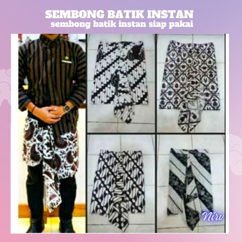 TAPIH JARIK BATIK/SEMBONG BATIK DEWASA/sembong embong batik