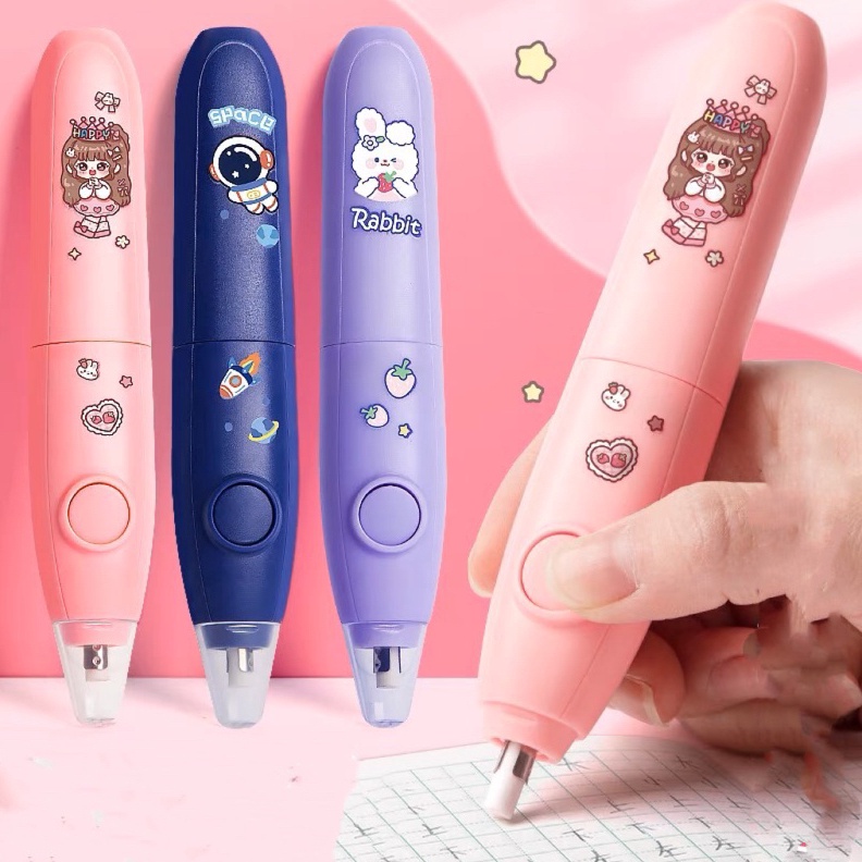 

KODE V48C electric pencil eraser penghapus pensil elektrik