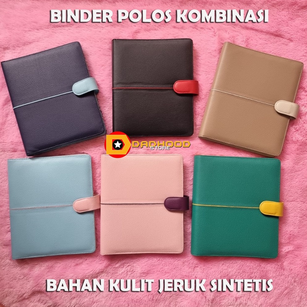 

KODE G44F BINDER POLOS KOMBINASI WARNA LUAR DALAM A5 B5