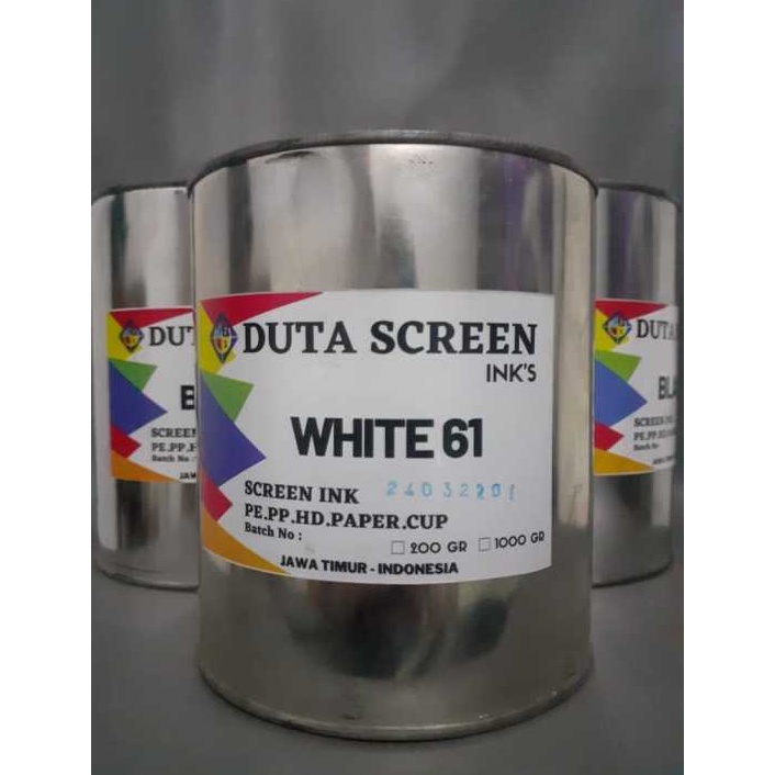 

KODE D98H Cat Tinta sablon Duta Screen sablon plastikpapersterofoam 1kg