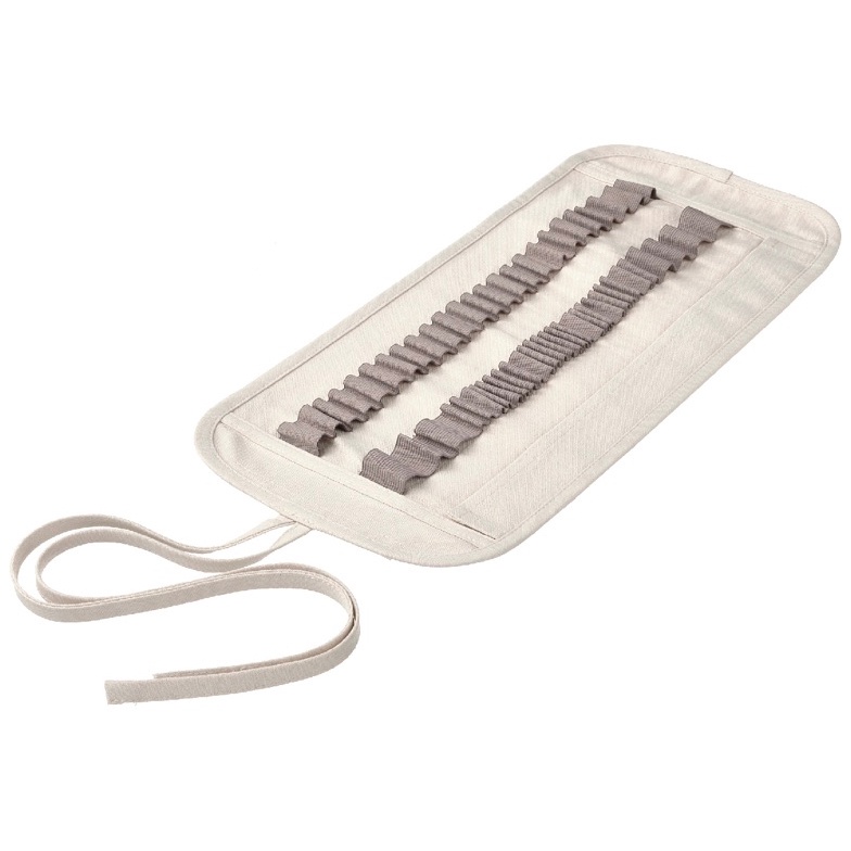 

SALE solfagel tempat pensil gulung cream tempat pensil wadah penyimpanan pensil tempat pulpen organizer alat tulis tempat alat tulis