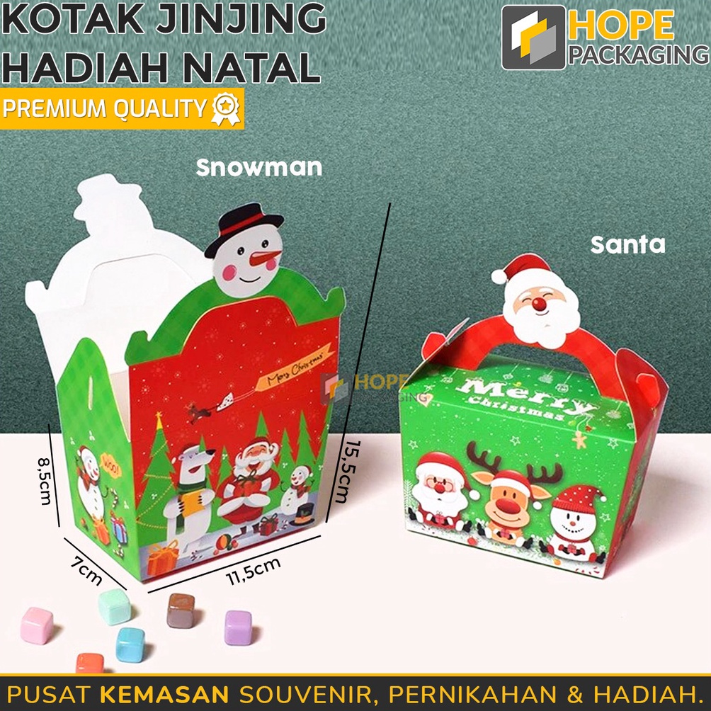 

ORIGINAL Gift Box Natal Kotak Hadiah Natal Box Kue Natal Kotak Hampers Kotak Souvenir Natal Box Bingkisan Snack Gift Box PermenCoklat