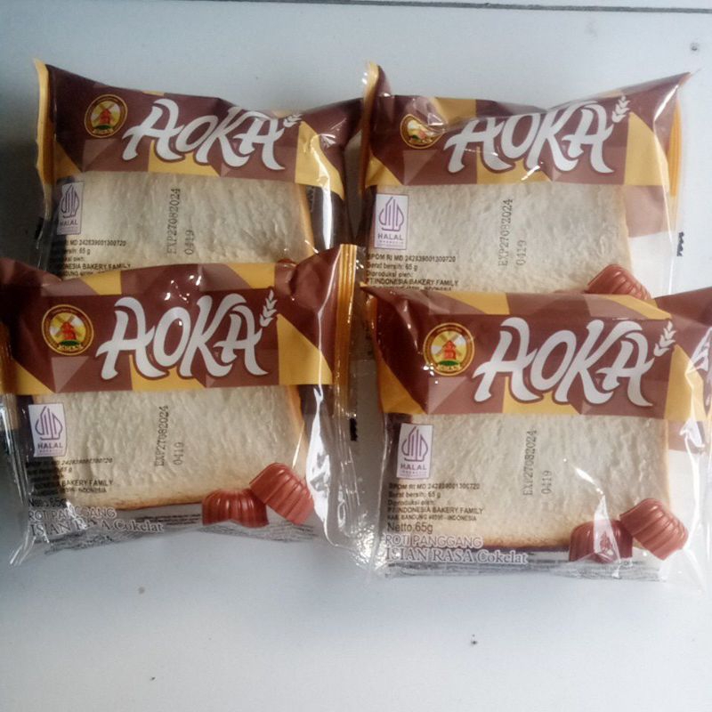 

Roti Aoka berbagai rasa 1 paket isi 4pcs