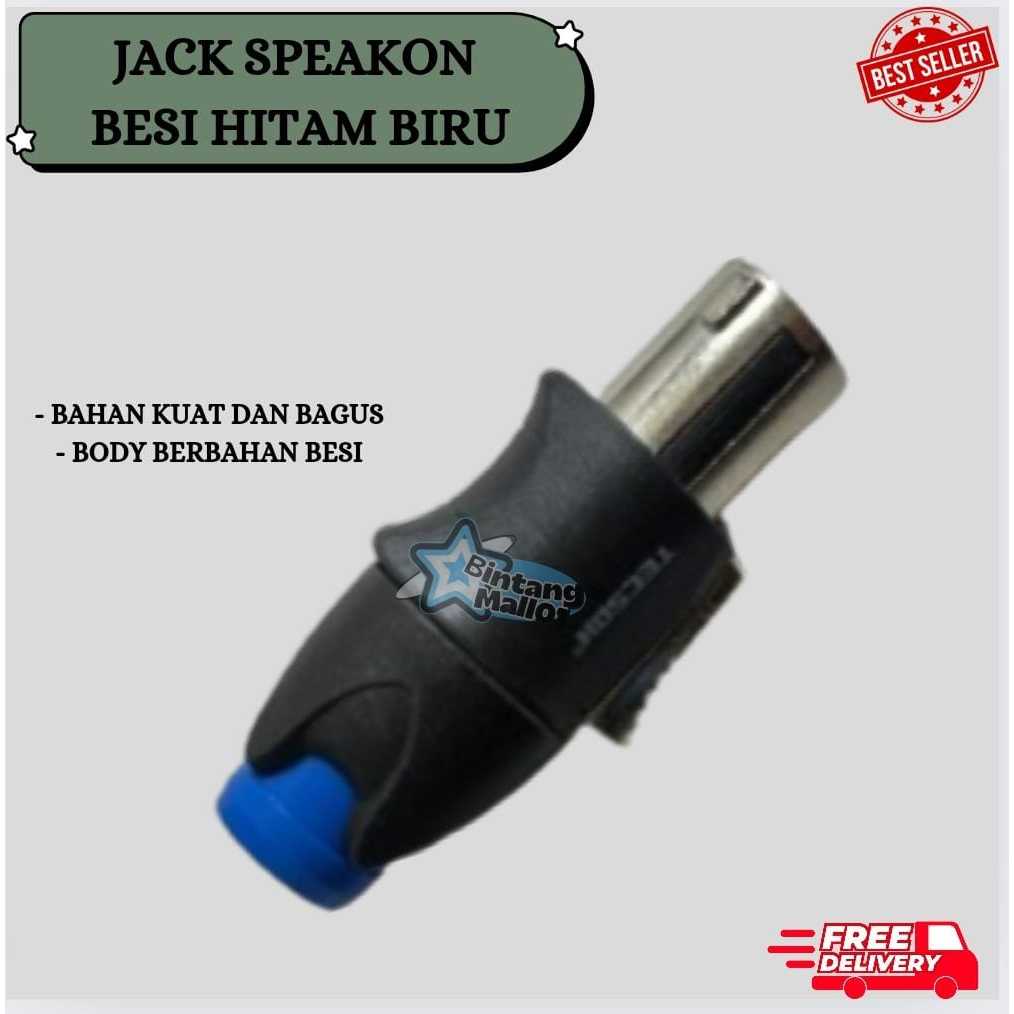 JACK SPEAKON / JACK SPIKON BESI BODY HITAM BIRU