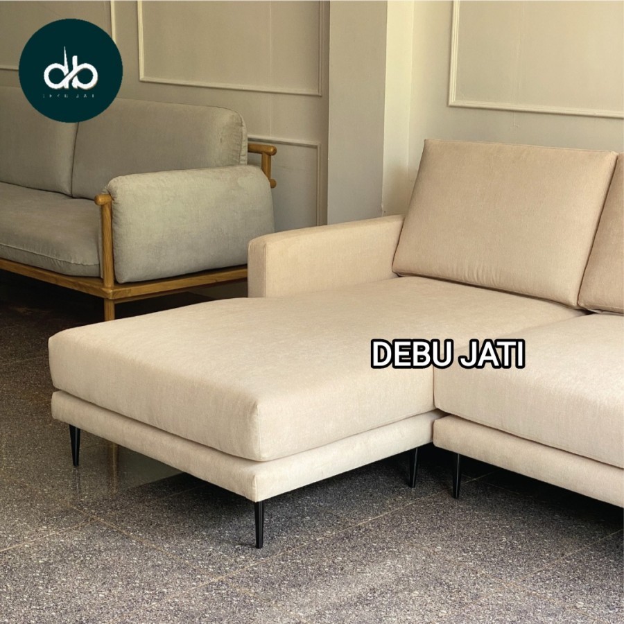 sofa ruang tamu set fofa L kursi sofa ruang tamu