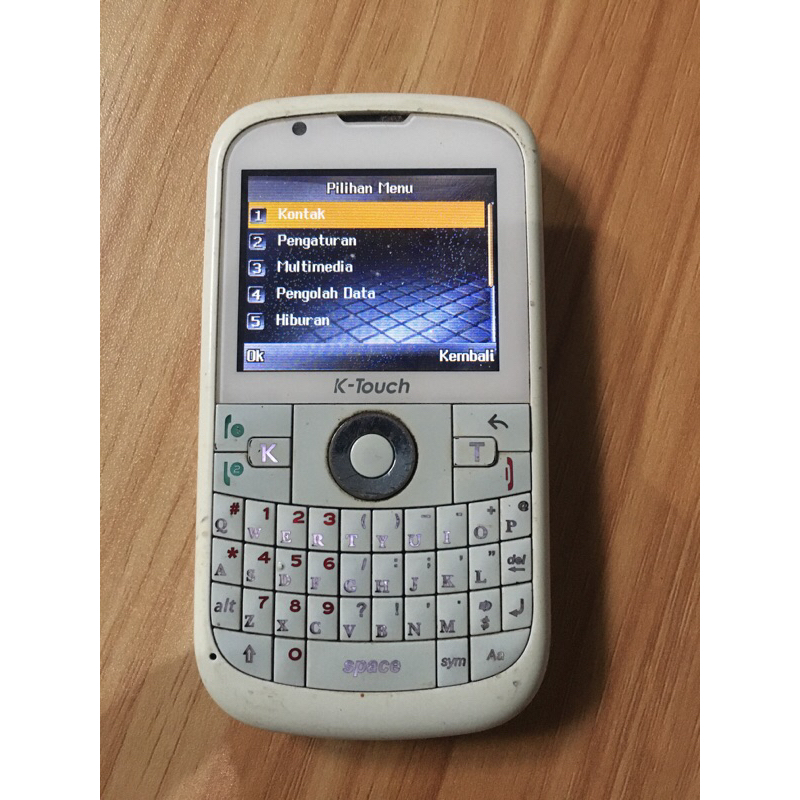 k-touch H-234 siap mikat/masteran hp+batrai kondisi normal minus ngecas