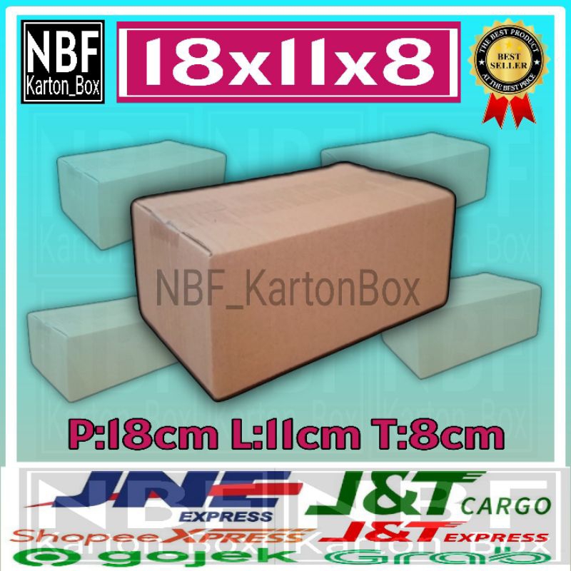 

KartonBox 18x11x8 cm,Kardus Packing Serbaguna, Pembungkus Paket dll