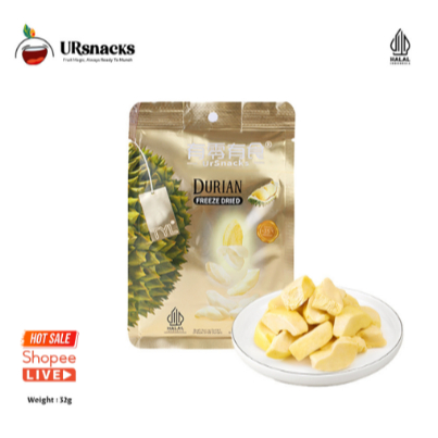 

URSNACKS Freeze Dried Durian - Snack Keripik Durian Kering