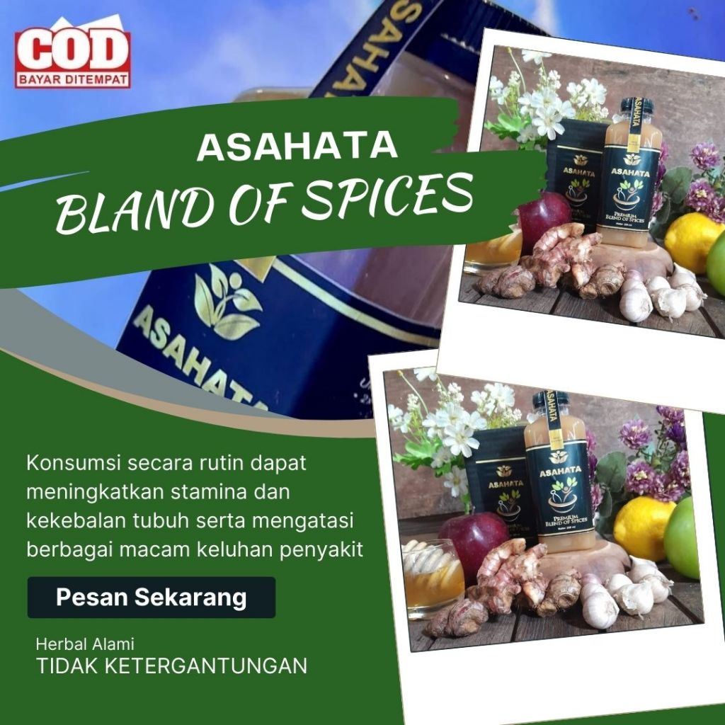 

Minuman Rempah Bawang Putih Tunggal Menurunkan Tekanan Darah Tinggi Asahata Blend Of Spices