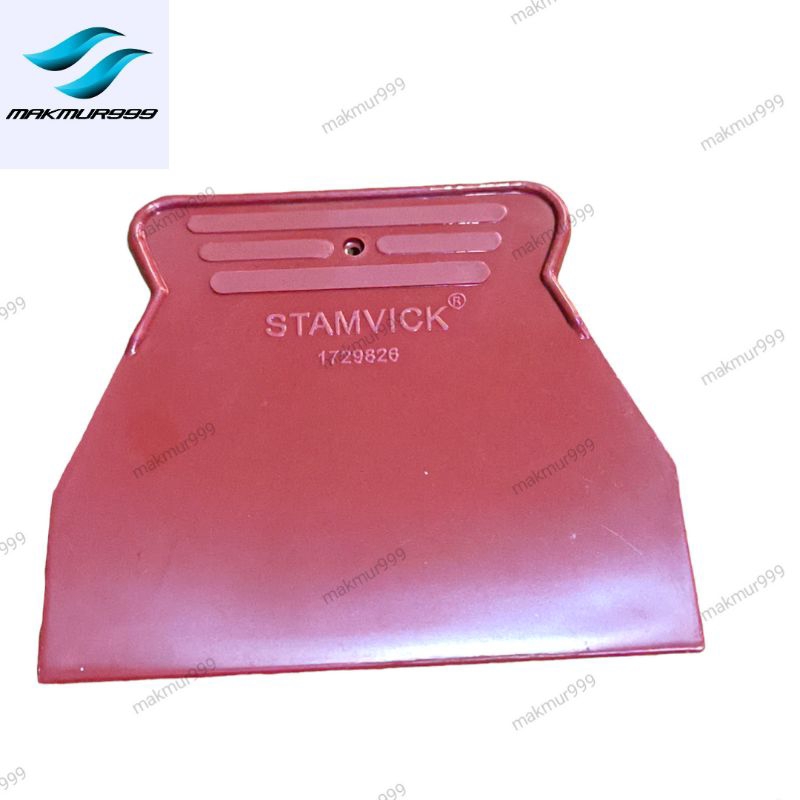 kape pvc stamvik - skrap plastik - alat dempul 5 inch