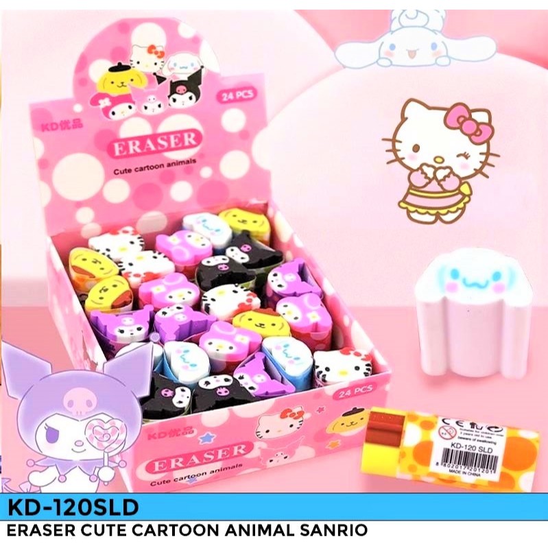 

Sanrio KD-120 SLD Penghapus Karet Cute (1 pcs)