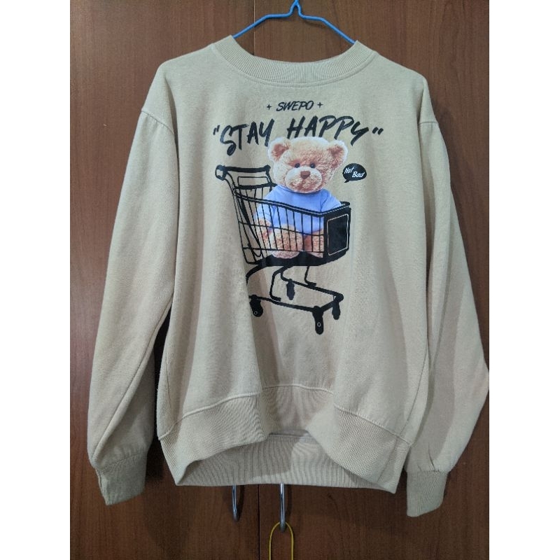 Swepo basic sweater bear series (preloved)