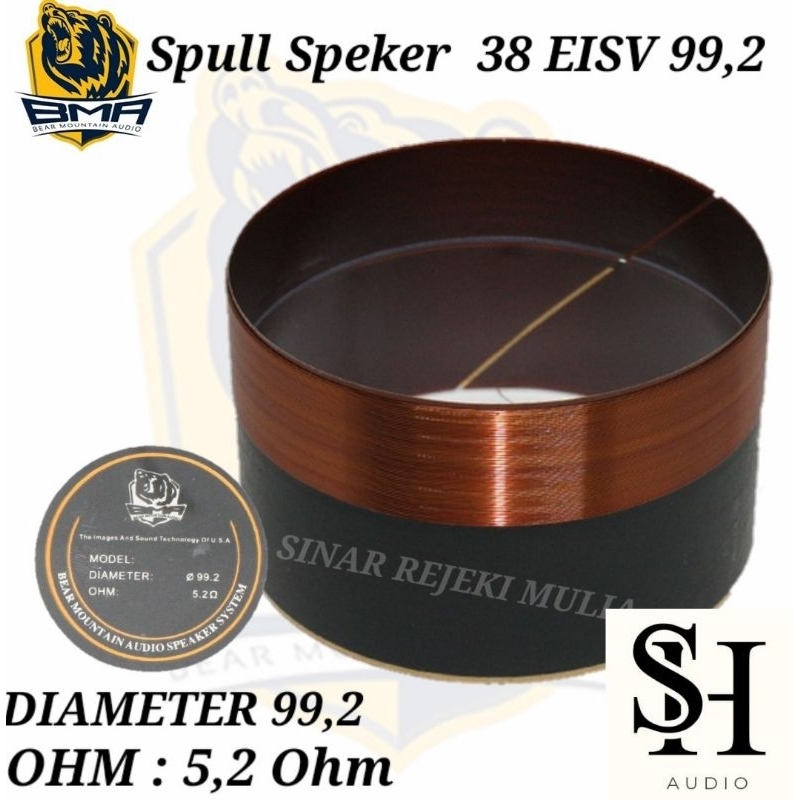 Spull Speaker BMA 99.2 mm 5.2 ohm / Spul Spool Voice Coil 99.2 mm 5.2