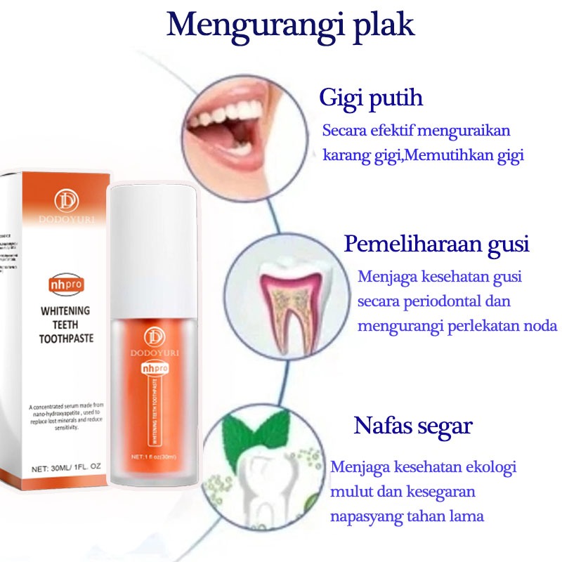 Odol pemutih gigi dan karang gigi Penghilang karang gigi Pembersih karang gigi Alat pembersih karang