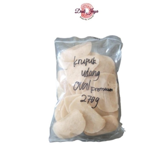 

Krupuk Udang Premium Oval 270g