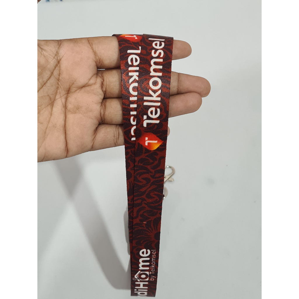 

Lanyard Indihome Telkomsel /Lanyard Batik Telkomsel Indihome/Lanyard Custom